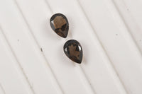 Smoky Quartz (Pear 6x4 mm) 0.67 ctw Loose Gemstone