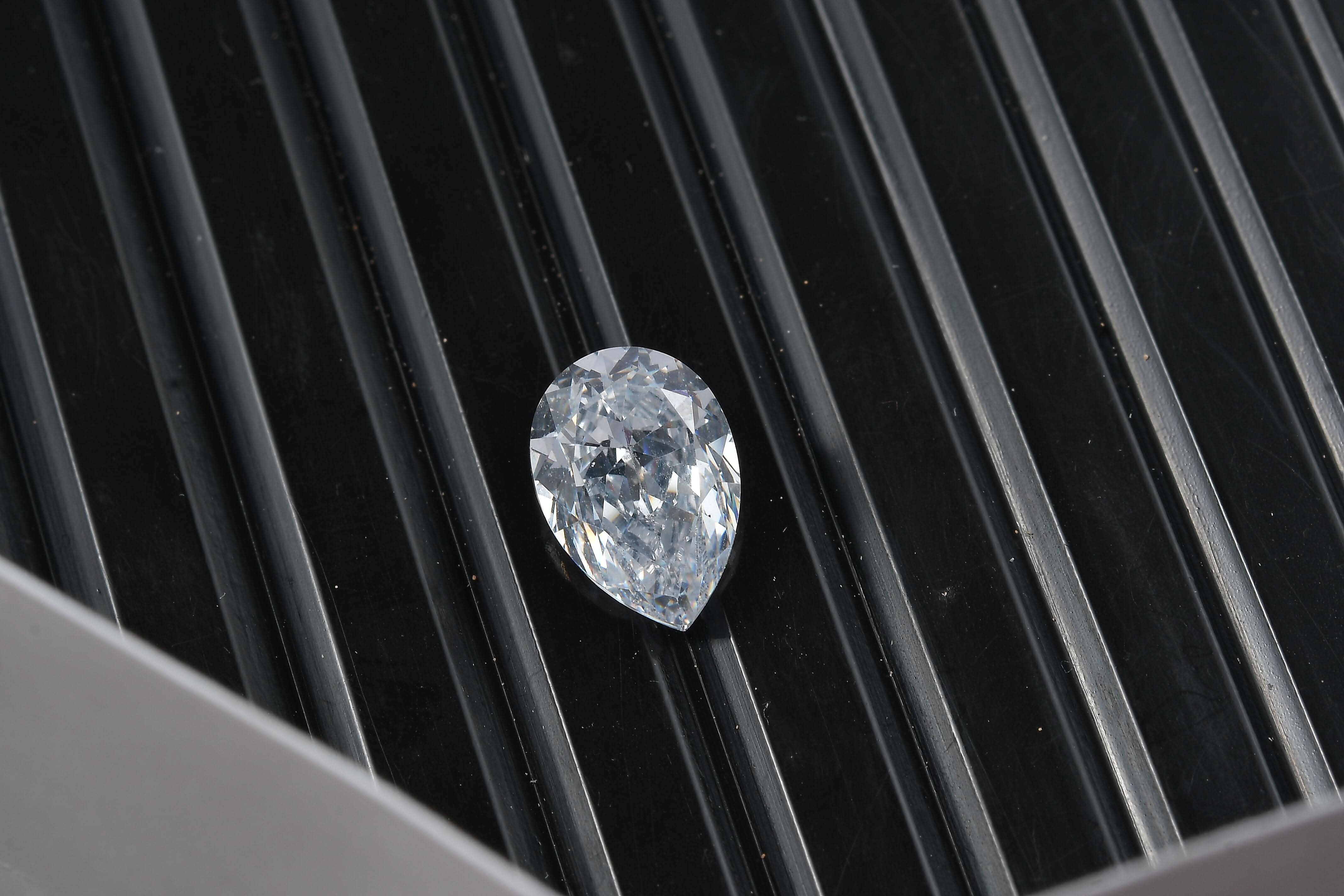 Zirconia by Swarovski (Pear 10x7 mm) 3.38 ctw Loose Gemstone