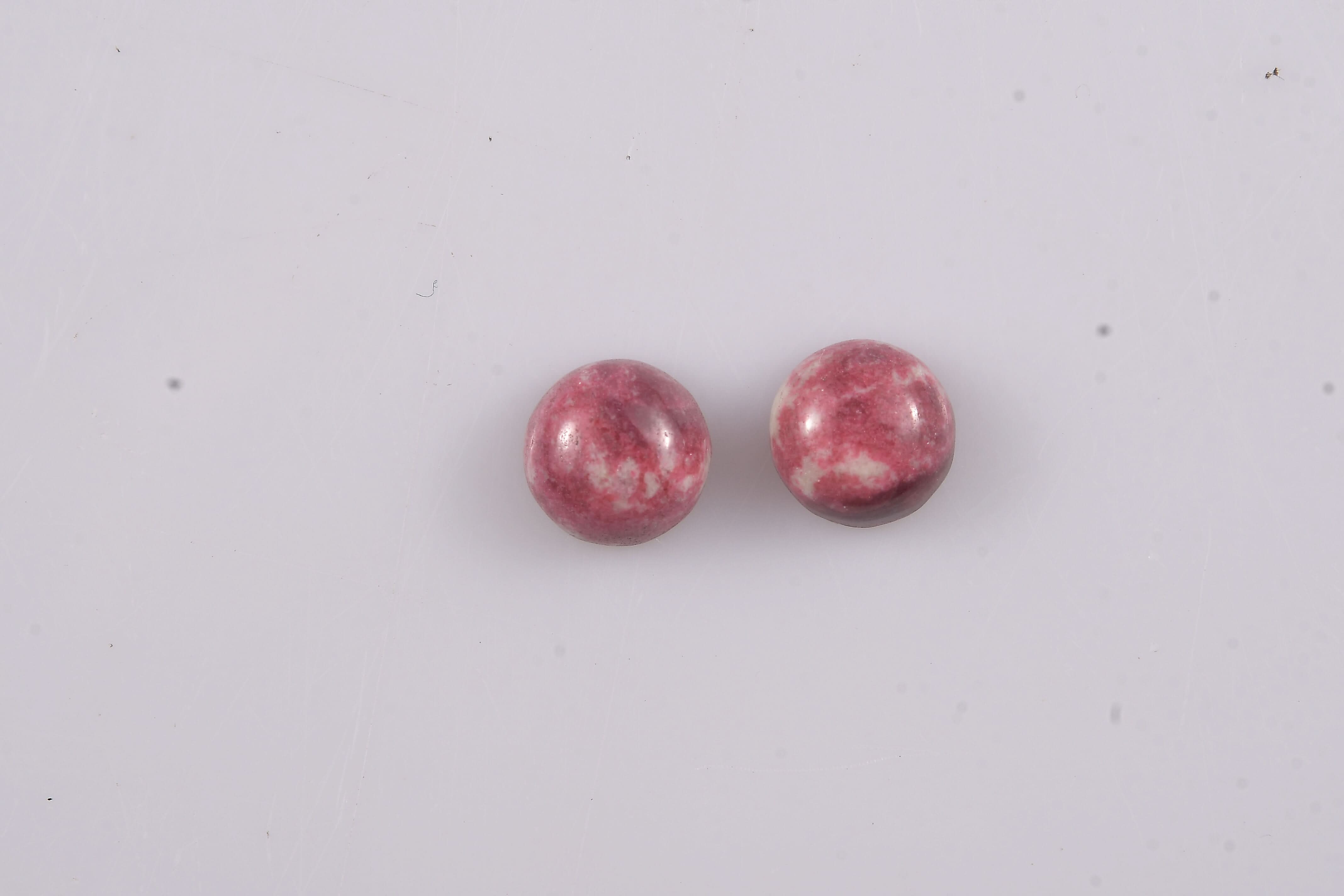Norwegian Thulite (Rnd 7mm) 3.55 ctw Loose Gemstone