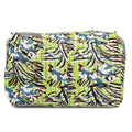 Green Quilted Fabric Set of 4 Pouches with Zipper Closure - Sticky add to cart bar