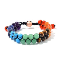 Multi Gemstones 150.00 ctw Stretch Bracelet
