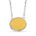 Butterscotch Amber Necklace in Sterling Silver 16 Inches - Sticky add to cart bar
