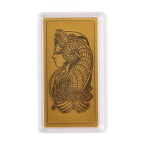 24K Gold Lady Fortuna Blessing Emboss Sheet 55x30mm 100mg