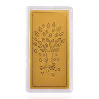 24K Gold Tree of Life Emboss Sheet 55x30mm 100mg