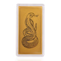 24K Gold Serpent Emboss Sheet 55x30mm 100mg - Sticky add to cart bar