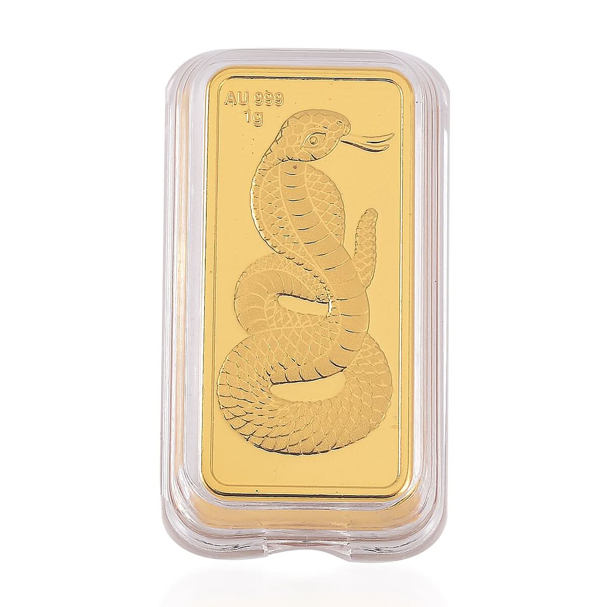 24K Gold Serpent Emboss Sheet 40x20 mm 1 Grams