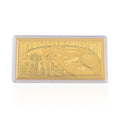 24K Golden Statue of Liberty Emboss Sheet 103x49mm (1 g) - Sticky add to cart bar