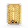 24K Gold Holy Bible Emboss Sheet 31x45.5mm 10mg - Sticky add to cart bar