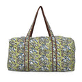 Multi Color Quilted Cotton & Polyester Bag with Zipper Closure - Sticky add to cart bar