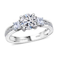 Luxuriant Lab Grown Diamond E-F VS 2.00 ctw Ring in 950 Platinum (Size 7.0) 4.80 Grams - Sticky add to cart bar