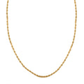 18K Yellow Gold 2mm Rope Chain Necklace 26 Inches 6.5 Grams - Sticky add to cart bar