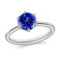 Rhapsody AAAA Tanzanite Solitaire Ring in 950 Platinum (Size 10.0) 1.45 ctw - Sticky add to cart bar