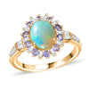 Ethiopian Welo Opal & Tanzanite