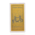 24K Golden London Tower Bridge Emboss Sheet 55x30mm 100mg - Sticky add to cart bar