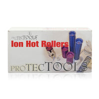 Calista Short Hair Set of Ion Hot Rollers - 6 Medium Rollers ,6 Long Rollers, 12 Clips, 6 Roller Base and Case  - Repack Grade A