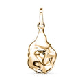 10K Yellow Gold Nugget Pendant without Chain 1.10 Grams - Sticky add to cart bar