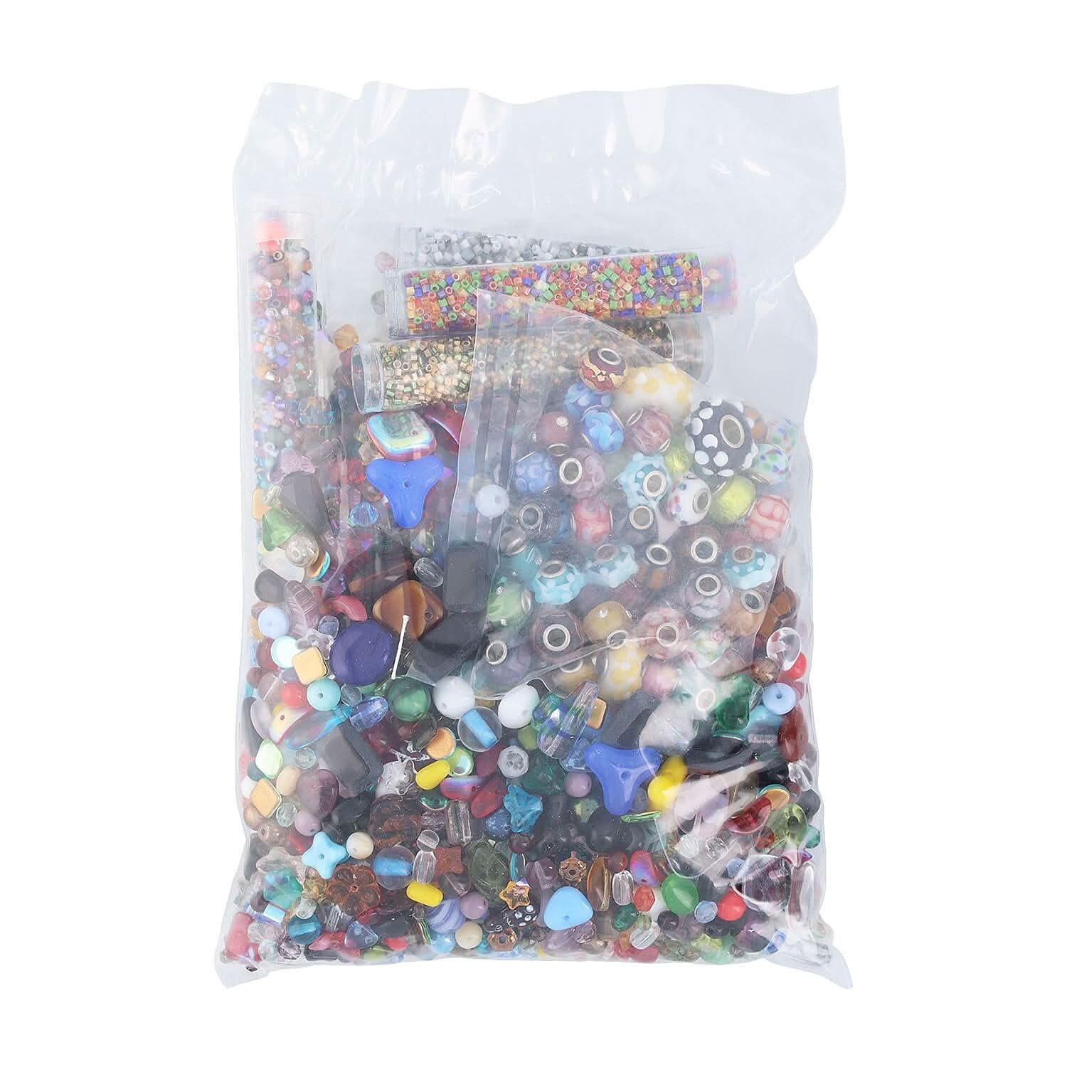 Gem Craft Studio Smackdown Mystery Treasure Grab Bag Over One Pound of Beads