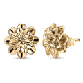 Floral Earrings in 10K Yellow Gold 2.90 Grams - Sticky add to cart bar
