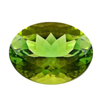AAAA Sapo Green Tourmaline (Ovl 9x7 mm) 1.75 ctw