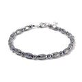 Terahertz 45.00 ctw Beaded Anklet in Stainless Steel (9.5-11.5In) - Sticky add to cart bar