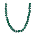 Karis Verde Onyx 56.00 ctw Flowing Vines Necklace 18 Inches in Platinum Bond - Sticky add to cart bar
