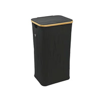 Hennez Adreian Collapsible Laundry Basket - Medium (100L) - Black (Ships in 8-10 Business Days)