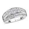 Rhodium Over Sterling Silver