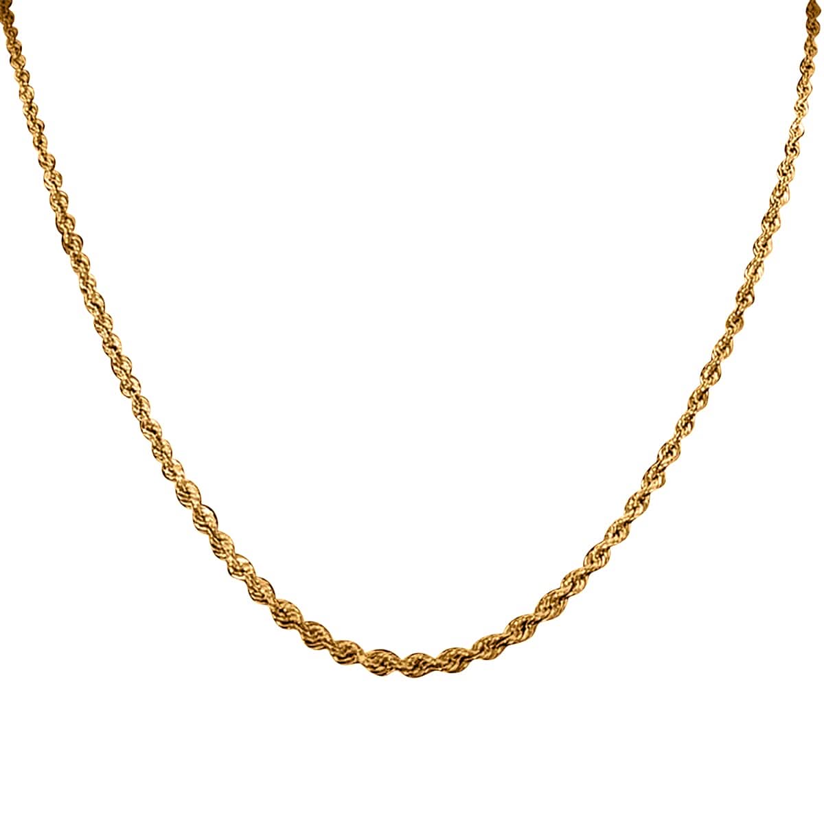 Graduated Chain Necklace in 22K Yellow Gold 5.25 Grams 18 Inches
