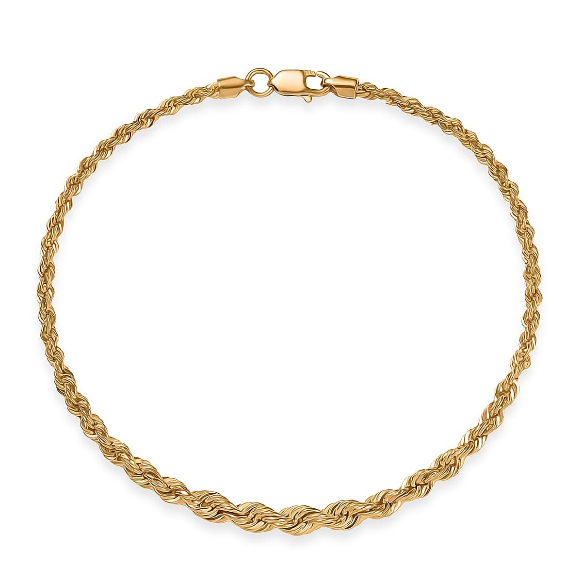 Graduated Chain Bracelet in 22K Yellow Gold (7.25 In) 2.65 Grams