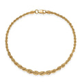 Graduated Chain Bracelet in 22K Yellow Gold (7.25 In) 2.65 Grams - Sticky add to cart bar