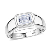 IGI Certified Luxuriant Lab Grown Diamond F VS2 1.50 ctw Mens Ring in 950 Platinum (Size 11.0) 10.50 Grams