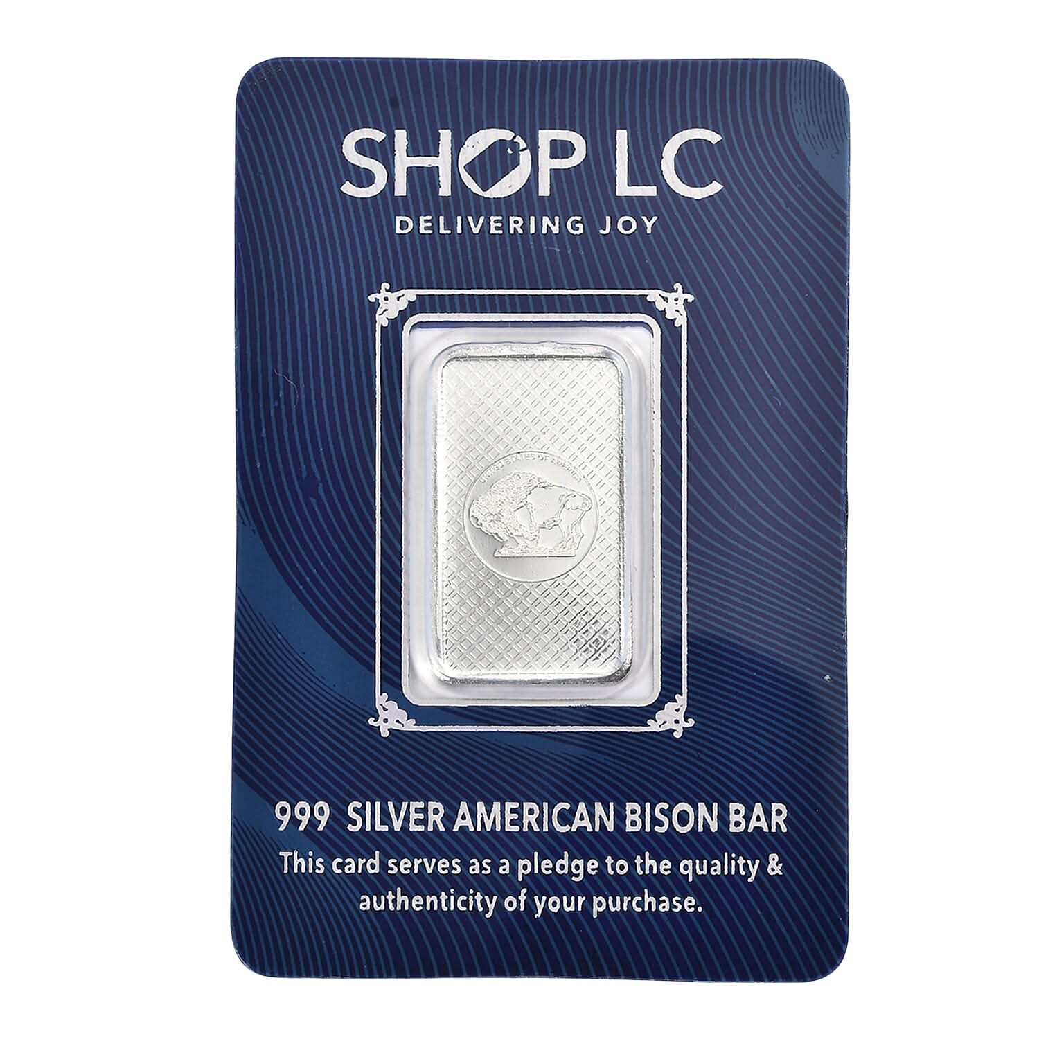 999 Fine Silver American Bison Bar 5 Grams