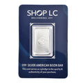 999 Fine Silver American Bison Bar 5 Grams - Sticky add to cart bar