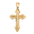 Cross Pendant in 10K Yellow Gold 3 Grams - Sticky add to cart bar