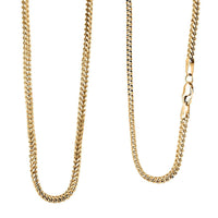 2mm Franco Chain Necklace in 10K Yellow Gold 4.6 Grams 20 Inches