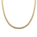 10K Yellow Gold 4.50 mm Ice Chain Necklace 22 Inches 26.4 Grams - Sticky add to cart bar