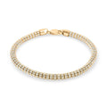 10K Yellow Gold 4.50 mm Ice Chain Bracelet (8.50 In) 11.7 Grams - Sticky add to cart bar