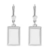 Rhodium Over Sterling Silver