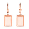 Rose Gold Over Sterling Silver