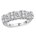 Golconda Topaz Band Ring in Platinum Over Sterling Silver (Size 10.0) 2.90 ctw - Sticky add to cart bar