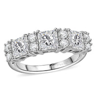 Golconda Topaz Band Ring in Platinum Over Sterling Silver (Size 10.0) 2.90 ctw