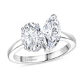 Luxuriant Lab Grown Diamond E-F VS 2.60 ctw Ring in 950 Platinum (Size 10.0) - Sticky add to cart bar