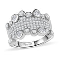 Golconda Topaz 1.75 ctw Ring in Rhodium Over Sterling Silver (Size 10.0) - Sticky add to cart bar
