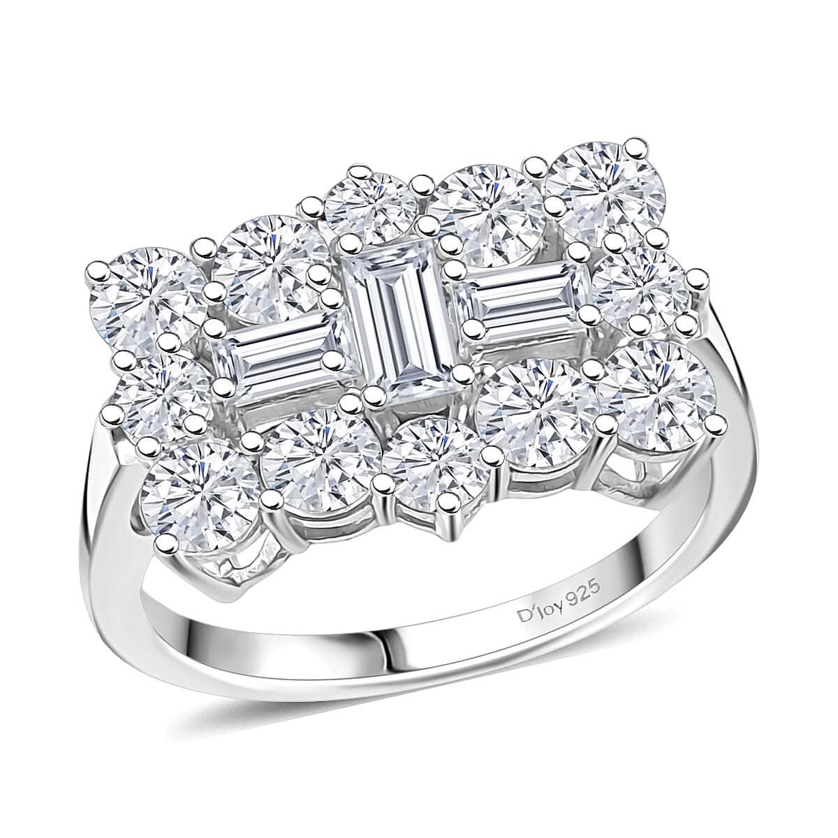 Golconda Topaz Ring in Platinum Over Sterling Silver (Size 10.0) 2.70 ctw