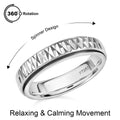Rhapsody 950 Platinum Band Ring 6.37 Grams - Sticky add to cart bar