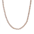 Lavender Pearl Necklace (18 Inches) in 18K Vermeil Yellow Gold Over Sterling Silver - Sticky add to cart bar