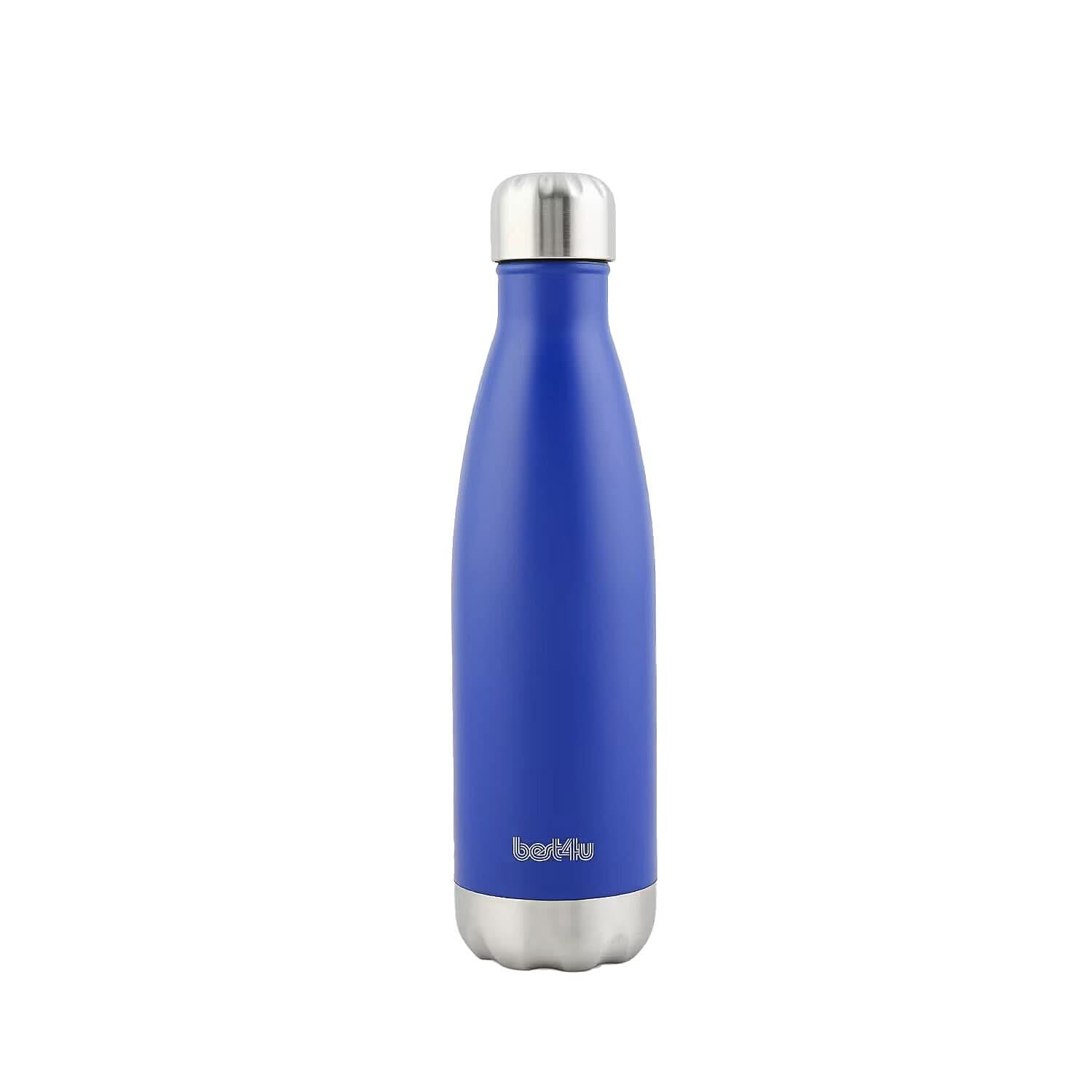 Best 4 U 17oz Insulated Stainless Steel Water Bottle -Blue