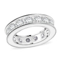 Simulated Diamond Ring in Rhodium Over Sterling Silver (Size 10.0) 0.60 ctw - Sticky add to cart bar