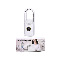 White Bladeless Fan with Humidification Purification 6hr Timing Fan