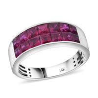 Luxoro AAA Royal Ruby 2.90 ctw Ring in 14K Yellow Gold (Size 10.0) 4.4 GramsLuxoro AAA Royal Ruby 2.90 ctw Ring in 14K Yellow Gold (Size 10.0) 4.4 Grams